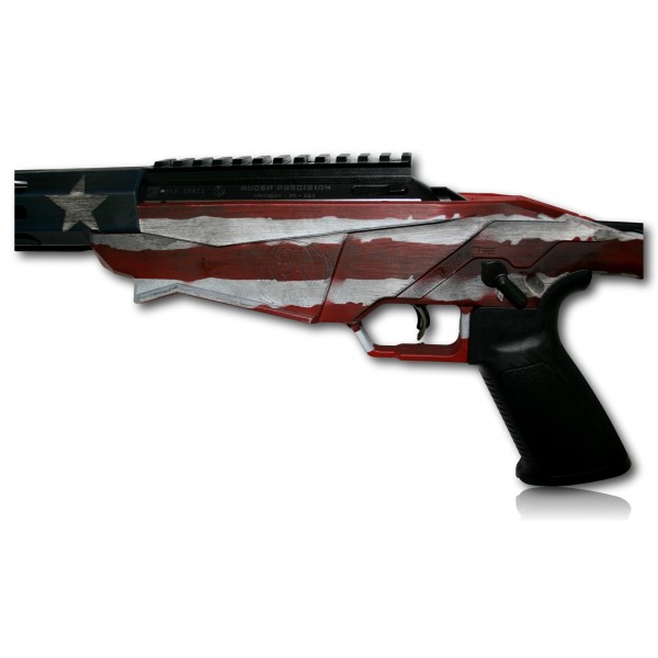 CARABINE RUGER PRECISION RIMFIRE 22LR 46CM DRAPEAU AMERICAIN