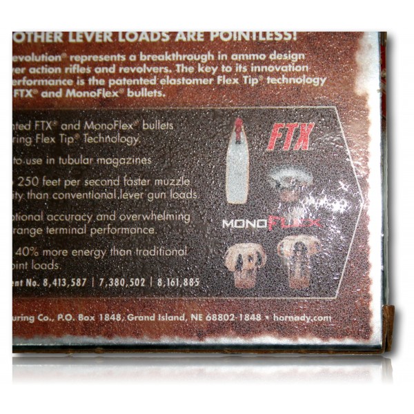 35 REM HORNADY 200 GR FTX BTE 20 82735