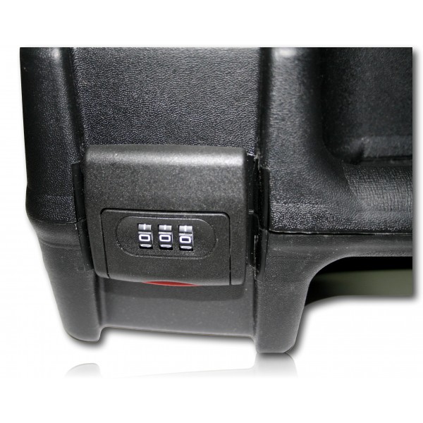 MALETTE POUR ARMES DE POING AVEC FERMETURE A CODE