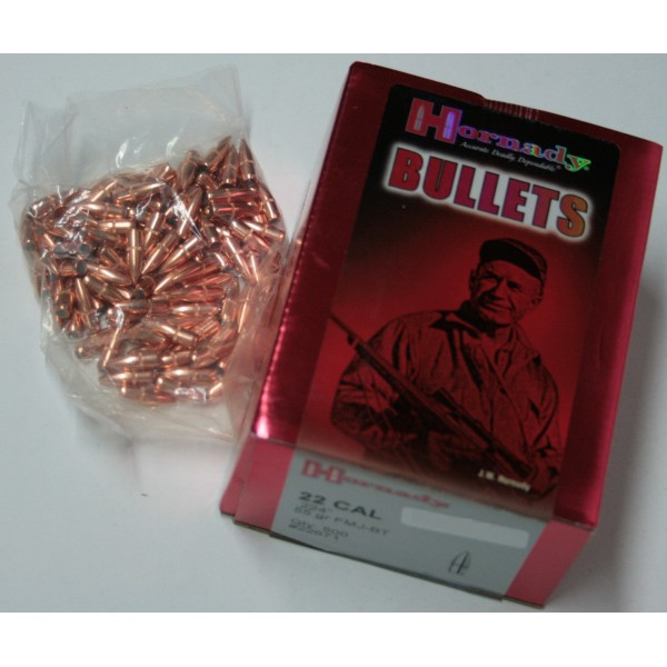 OGIVE HORNADY CAL 22 55GR FLJ BTE 500