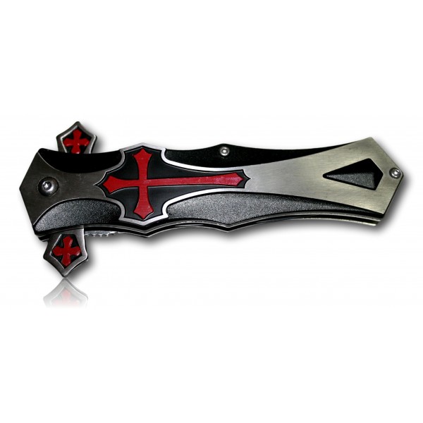 COUTEAU THIRD TEMPLIER ALUMINIUM 13CM INOX