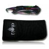 COUTEAU THIRD NOIR 12,5CM ARC-EN-CIEL INOX + ETUI