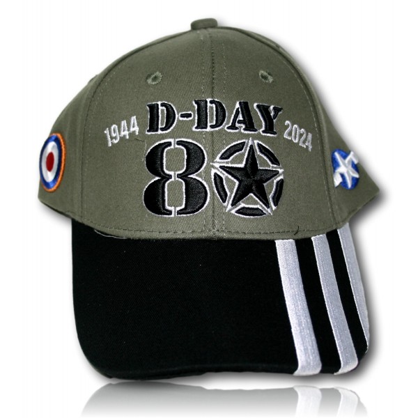 CASQUETTE SPECIAL ANNIVERSAIR D-DAY 80 ANS