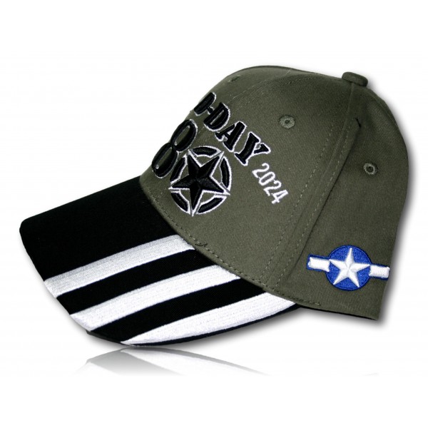 CASQUETTE SPECIAL ANNIVERSAIR D-DAY 80 ANS