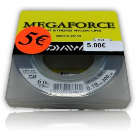 FIL DAIWA MEGAFORCE 300YDS 18/100