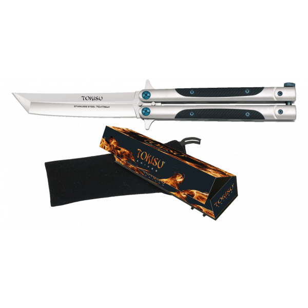 COUTEAU PAPILLON TOKISU LAME 10.5 CM 02198