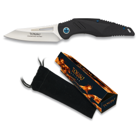 COUTEAU PLIANT TOKISU G10. LAME CNC 8.8 CM 18685