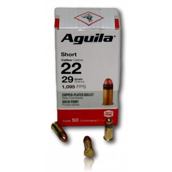 MUNITION AGUILA 22LR SHORT HAUTE VITESSE
