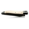 COUTEAU LAGUIOLE EN AUBRAC 12CM INOX 2 MITRES OS DE VACHE