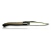 COUTEAU LAGUIOLE EN AUBRAC 12CM INOX 2 MITRES OS DE VACHE
