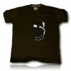 Percussion T-Shirt kaki Wild board corsica