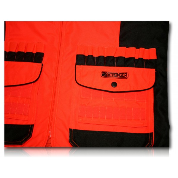 Percussion gilet de chasse stronger