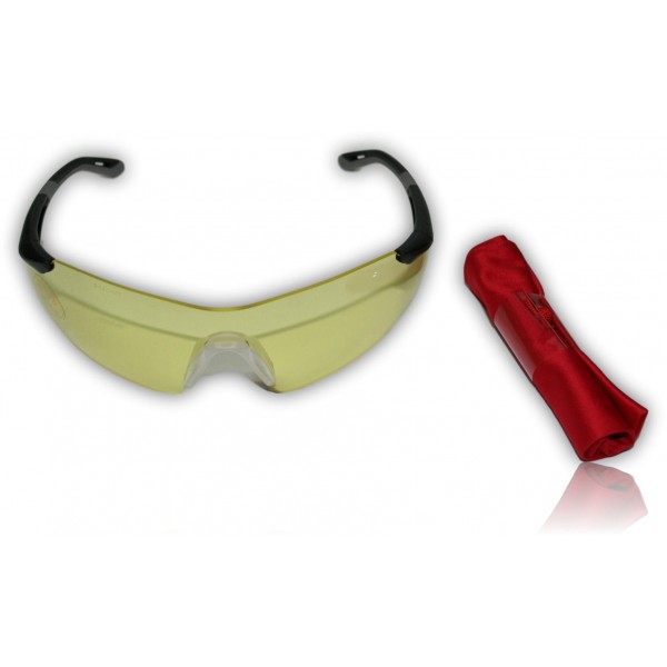 LUNETTE DE PROTECTION HUNTER JAUNE