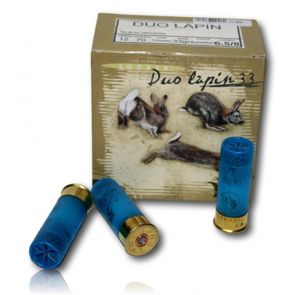 JOCKER DUO LAPIN 33G BP N6.5/8 BTE 25