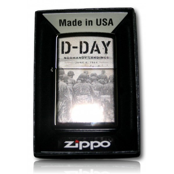 BRIQUET VERITABLE ZIPPPO D-DAY NORMANDY
