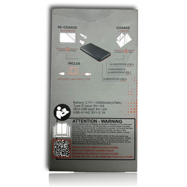 BATTERIE POUR GILET CHAUFFANT V/C