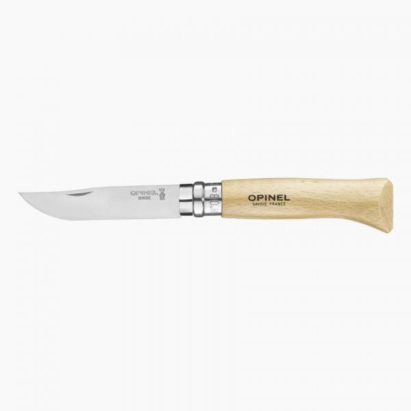 OPINEL INOX HETRE  N° 08 + ETUI