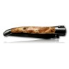COUTEAU LAGUIOLE EN AUBRAC 12CM INOX LOUPE DE PEUPLIER