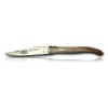 COUTEAU LAGUIOLE EN AUBRAC 12CM INOX TOUR EFFEIL POINTE DE CORNE EDITION LIMITEE
