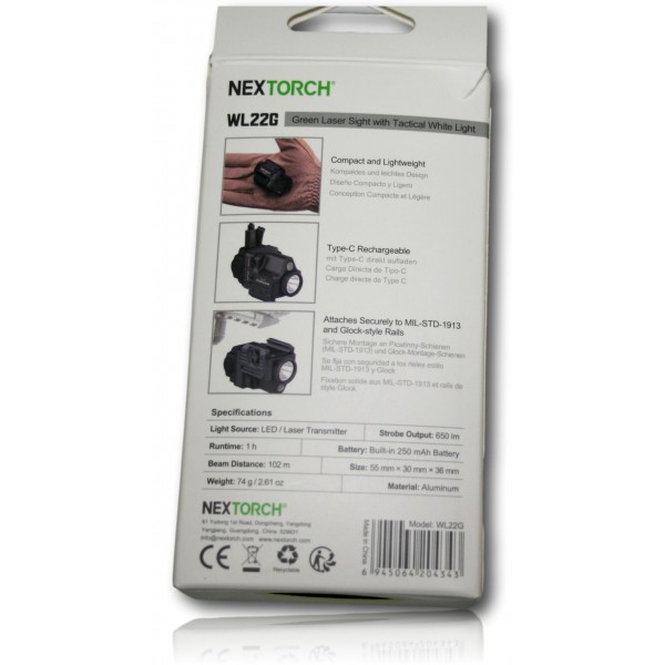 LASER NEXTORCH LAMPE AVEC LASER VENT