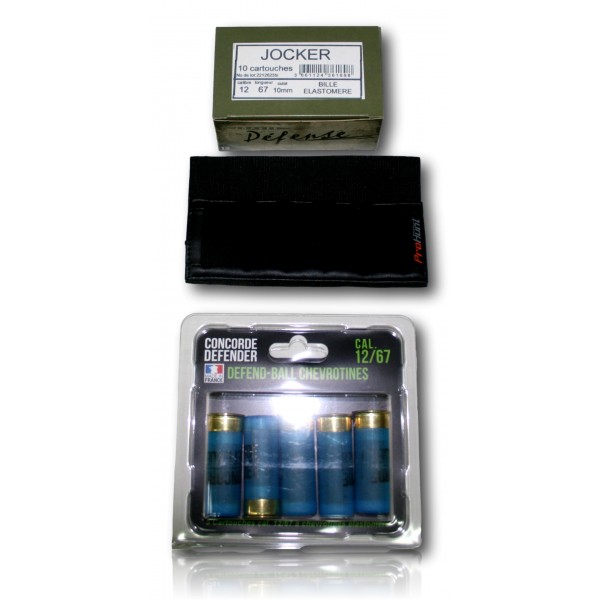 PACK TACTIQUE FUSIL SOPERPOSE SLUG COUNTRY CAL 12/76 AVEC ACCESSOIRES