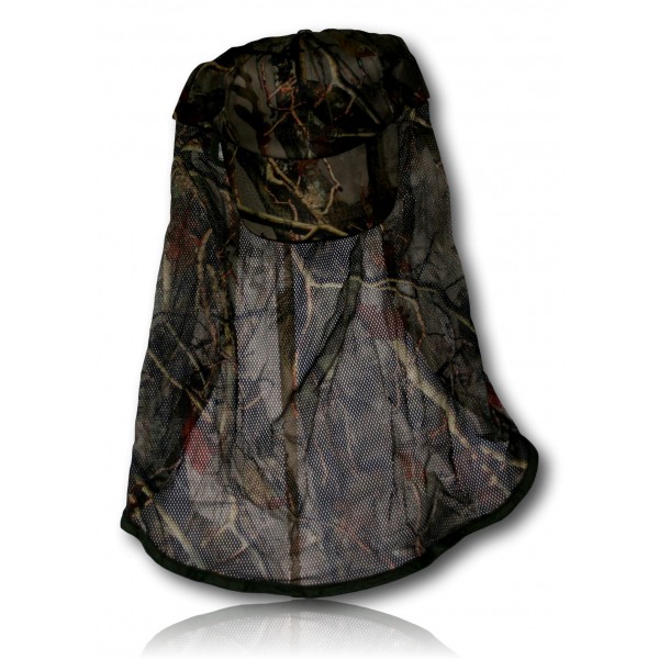 Casquette Percussion camou avec filet