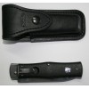 COUTEAU AUTOMATIQUE MIKOV PREDATOR ABS NOIR 11CM + ETUI CUIR