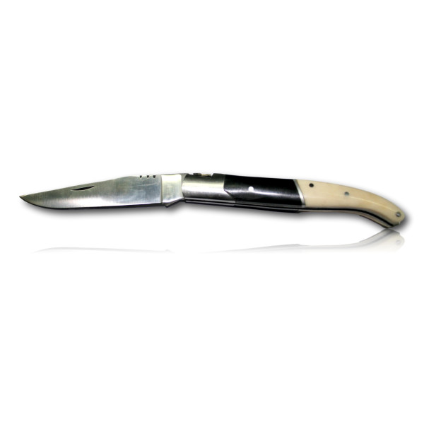 COUTEAU CORNE BI-COLOR CAMARGUAIS LAME 10CM CK144