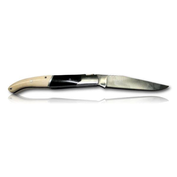 COUTEAU CORNE BI-COLOR CAMARGUAIS LAME 10CM CK144