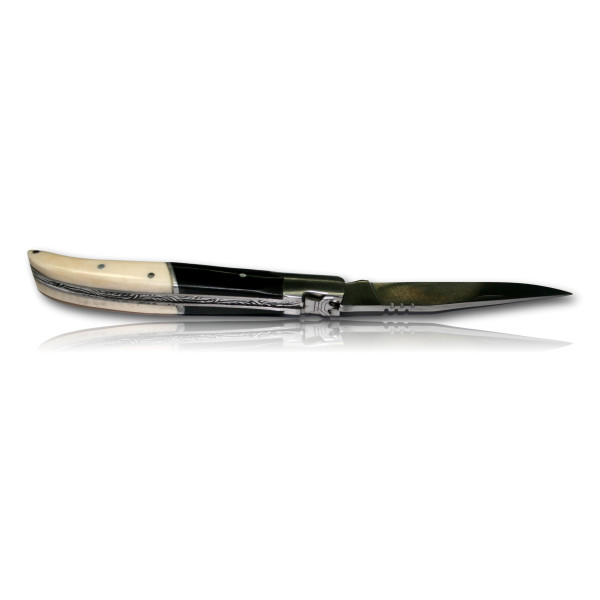 COUTEAU CORNE BI-COLOR CAMARGUAIS LAME 10CM CK144