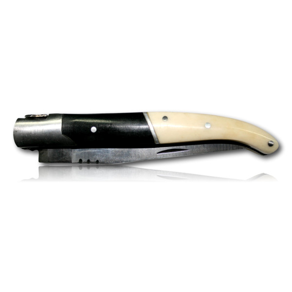 COUTEAU CORNE BI-COLOR CAMARGUAIS LAME 10CM CK144