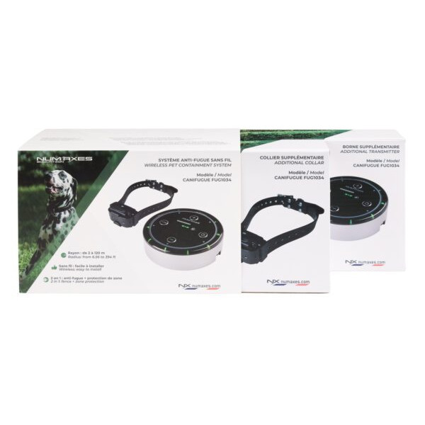 SYSTEME ANTI-FUGUE SANS FIL NUMAXES CANIFUGUE FUG1034