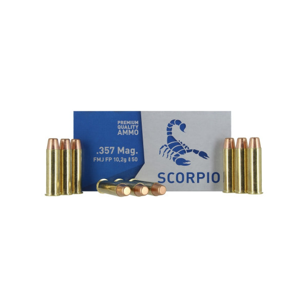 MUNITIONS STV 357MAG FMJ 180GR BOITE DE 50