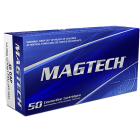MUNITION MAGTECH 45 GAP * BOITE DE 50
