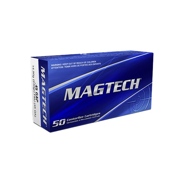 MUNITION MAGTECH 45 GAP * BOITE DE 50