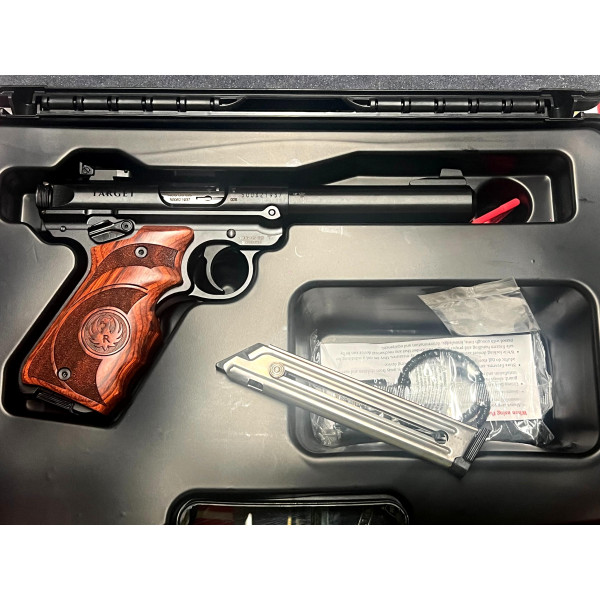 PISTOLET RUGER MARK IV TACTICAL .22LR 4.40" 10CPS BRONZE FILETE 1/2-28"