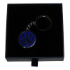 PORTE CLEF BERETTA 500 ANS BLEUE ET ARGENT