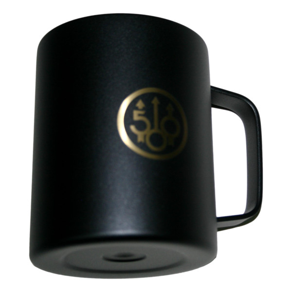 MUG BERETTA 500 ANS NOIR EN METAL