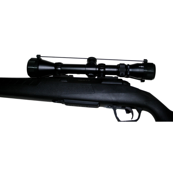 CARABINE SAVAGE AXIS XP SR INT CANON 56CM FILETAGE 1/2X28 CAL 222 AVEC OPTIQUE 3X9