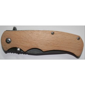 COUTEAU PLIANT ALBAINOX BOIS NATUREL