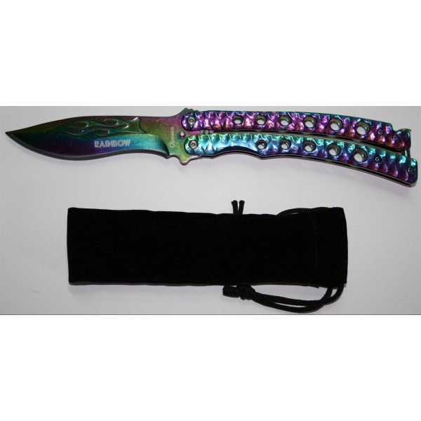 COUTEAU PLIANT ALBAINOX RAINBOW