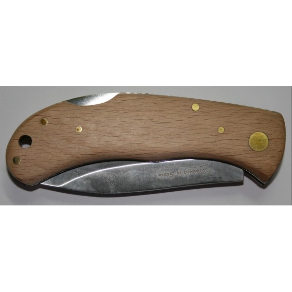 COUTEAU PLIANT ALBAINOX BOIS NATUREL 19474
