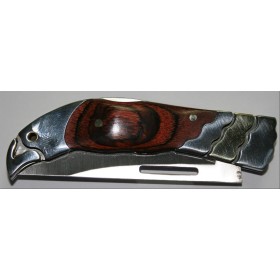COUTEAU PLIANT ALBAINOX STAMINA ROUGE AIGLE