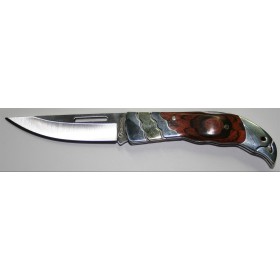 COUTEAU PLIANT ALBAINOX STAMINA ROUGE AIGLE