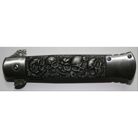 COUTEAU PLIANT ALBAINOX TETE DE MORT 18283-A