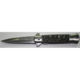COUTEAU PLIANT ALBAINOX TETE DE MORT 18283-A