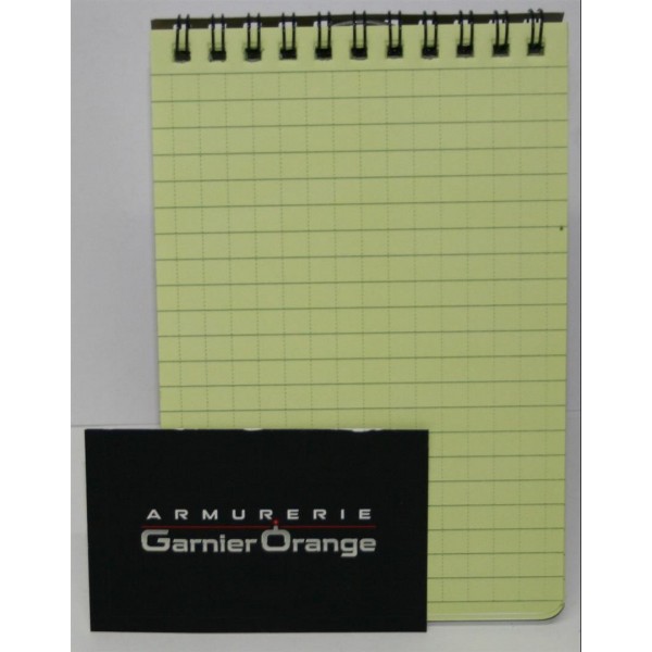 CARNET ÉTANCHE GRAND MODÈLE
