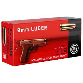 Cartouche Cal. 9x19 FMJ GECO x50