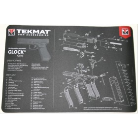 TAPIS DEMONTAGE GLOCK GEN 5 TEKMAT