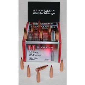 OGIVE HORNADY 30506 CAL. 30 ELD MATCH 168GR X100